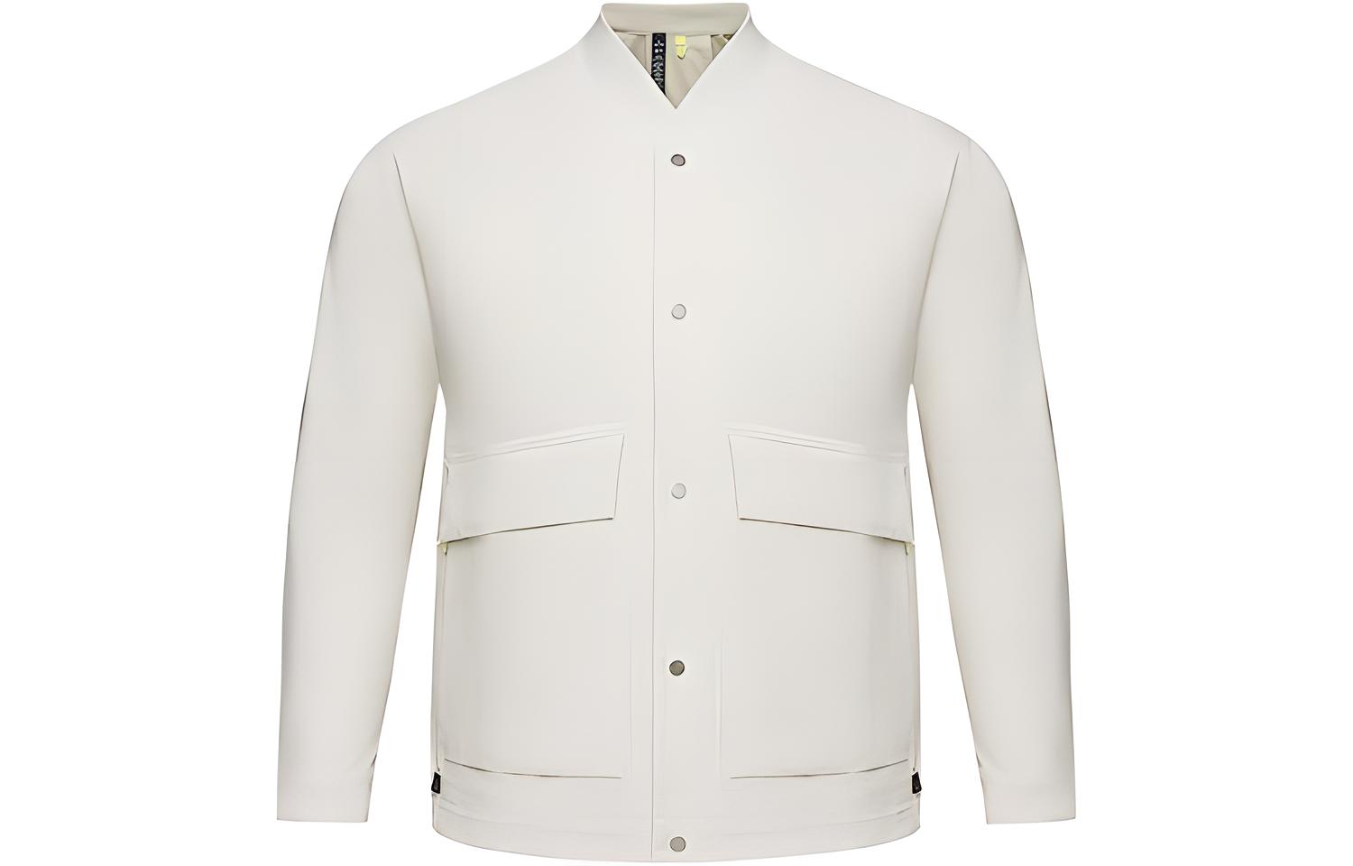 lululemon LAB Solid White Single-Breasted Workwear Jacket LM4AFUS