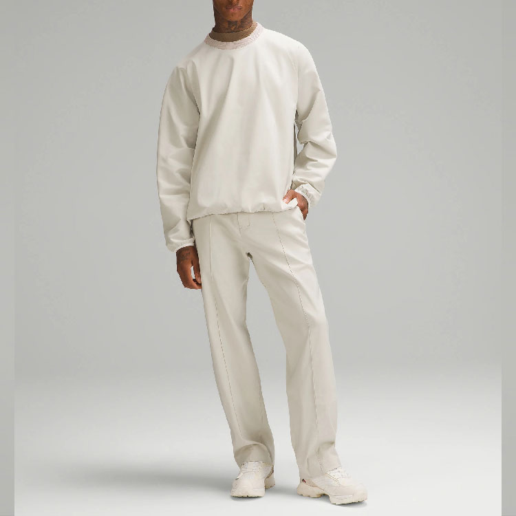 Lookbook Lululemon LAB 彈性梭織長袖圓領運動衫 LM3ESLS