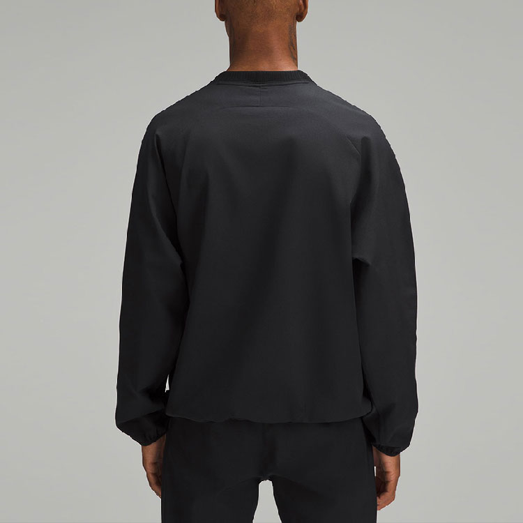 Sizing Lululemon LAB 彈性梭織長袖圓領運動衫 LM3ESLS