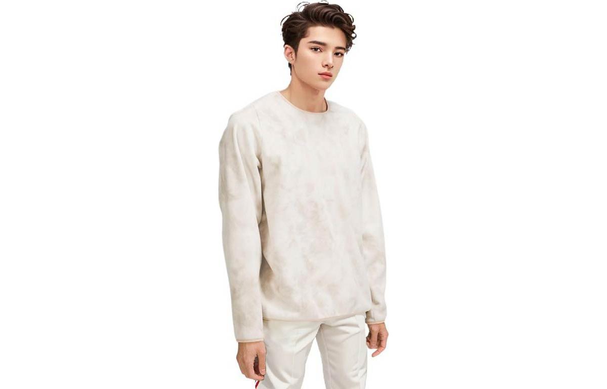 Lululemon LAB Tie-Dye Fleece Pullover Sweatshirt Crewneck LM3DA7S