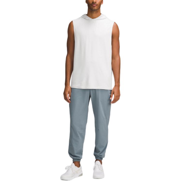 Shop Lululemon License to Train Silverescent™宽松无袖卫衣 LM1340S