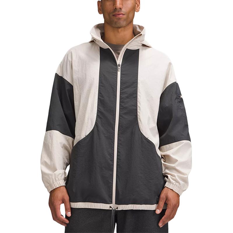 Cheap Lululemon Lightweight Retro Track Jacket with Colorblock Design LM3FCWS