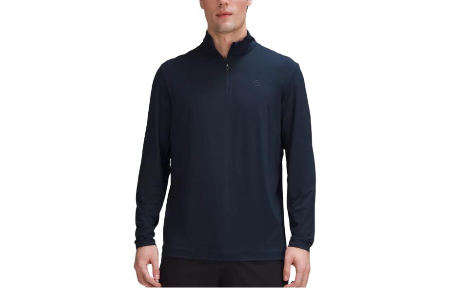 Lululemon Long-Sleeve Golf Half-Zip Mock Neck Sweatshirt LM3F12S