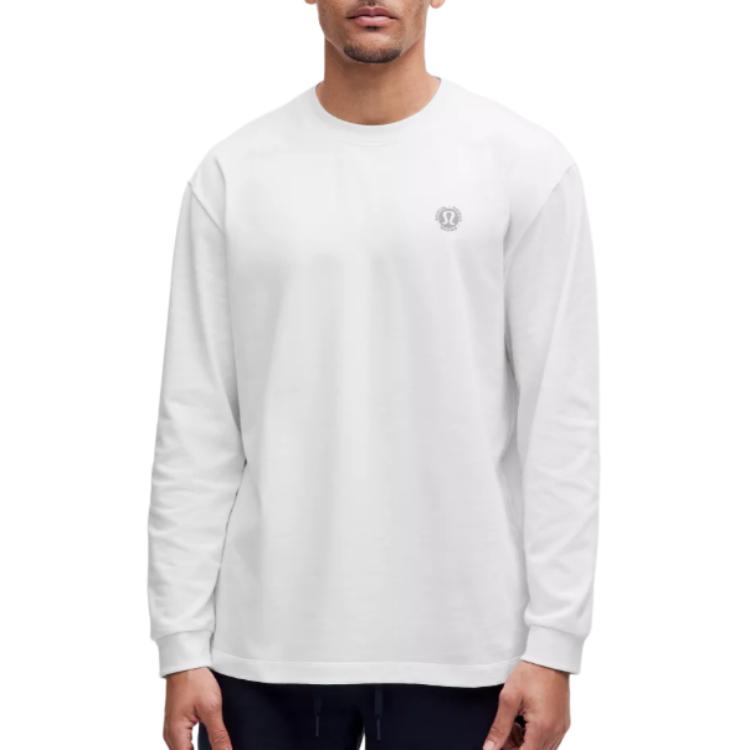 Lululemon Loose Fit Crewneck Logo Sweatshirt Long Sleeve LM3G24S