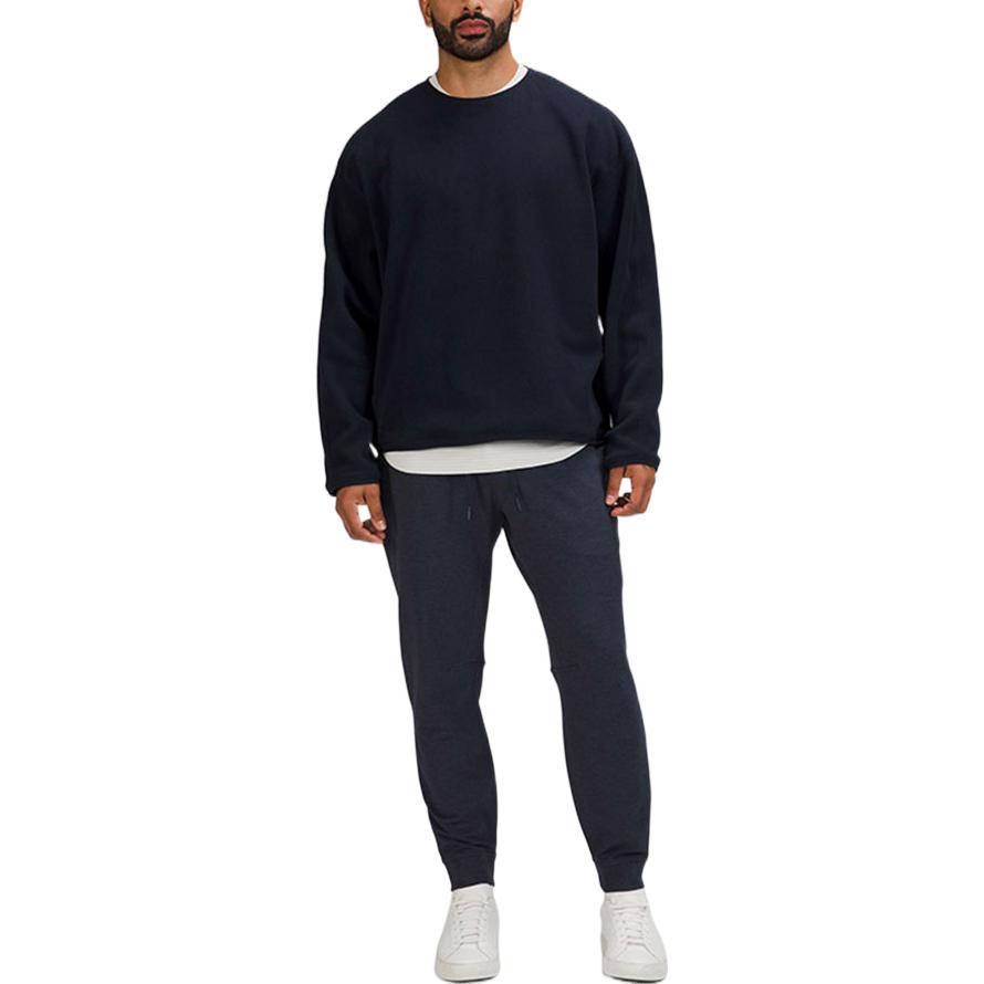 Sizing 룰루레몬 루즈핏 솔리드 컬러 크루넥 풀오버 스웻셔츠 LM3DTFS