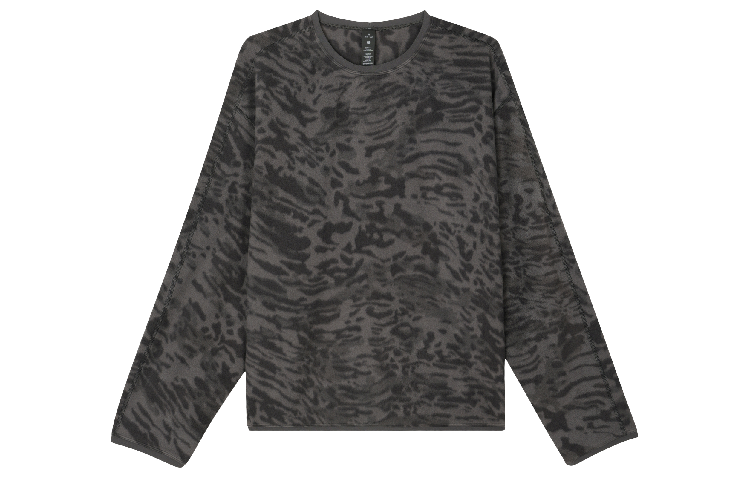 lululemon Oversized Camo Crewneck Pullover Sweatshirt with Hidden Pocket LM3DXRS