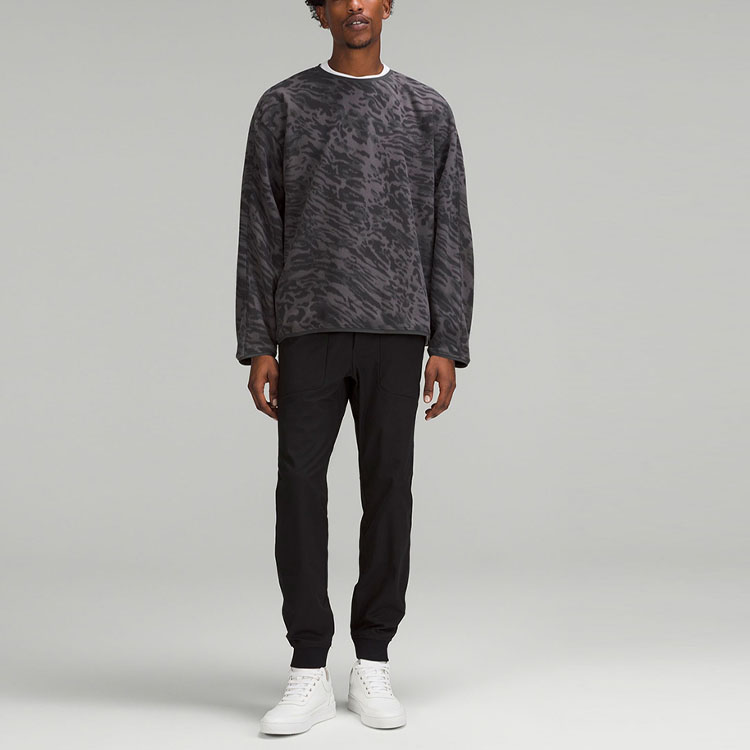 Sizing 룰루레몬 오버사이즈 카모 크루넥 풀오버 스웻셔츠 히든포켓 포함 LM3DXRS