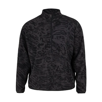 Lululemon Oversized Half-Zip Pullover Sweatshirt in Camouflage Fleece LM3DXPS