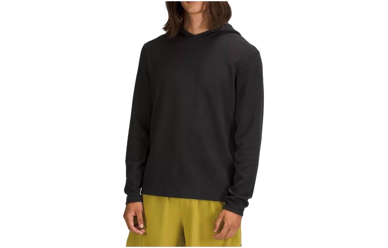 Lululemon Soft Jersey Pullover Hoodie Long Sleeve Blue LM3FGJS