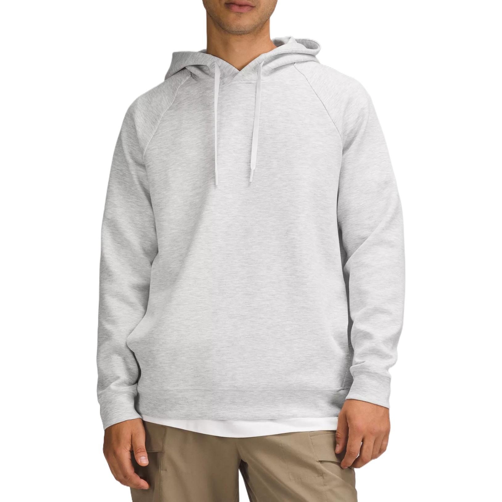 Cheap Lululemon Smooth Spacer Hoodie Lelaki Classic-Fit Baju Santai & Sukan LM3FH2S