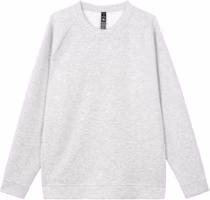 Lululemon Smooth Spacer Crewneck Sweatshirt Light Grey Casual Pullover LM3FH1S Lululemon Smooth Spacer Crewneck Sweatshirt Light Grey Casual Pullover LM3FH1S