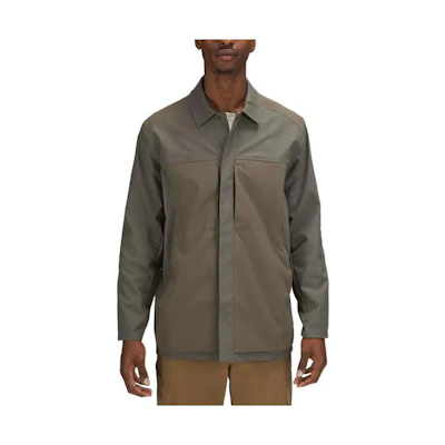 Lululemon Snap-Front Colorblock Pocket Shirt Jacket Long Sleeve LM3DV0S
