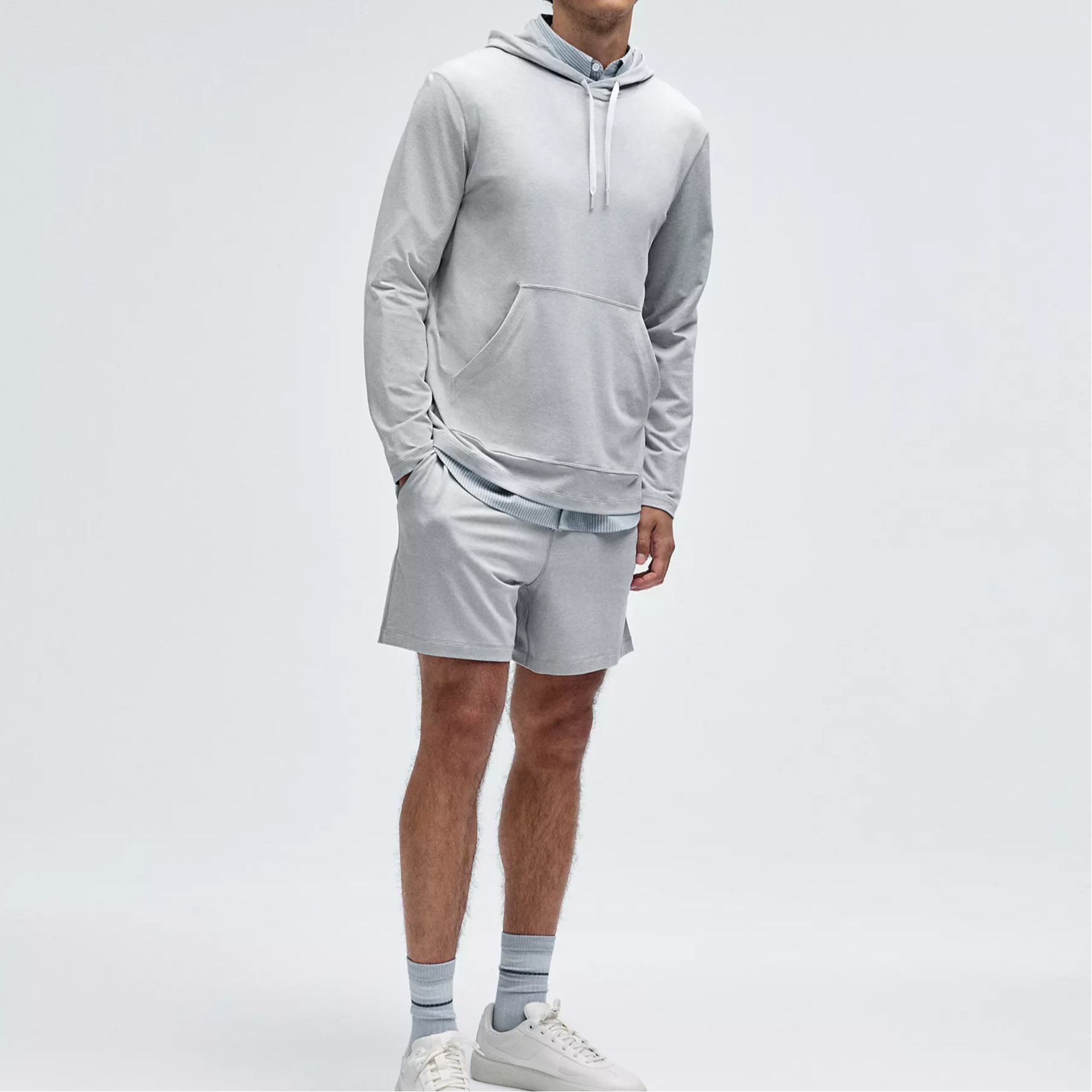 Lululemon Soft Jersey Outdoor Casual Hoodie Pullover Long Sleeve LM3EXOS 圖 8