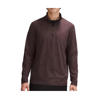 Lululemon Soft Jersey Solid Half-Zip Long-Sleeve Pullover Sweatshirt LM3ES1S