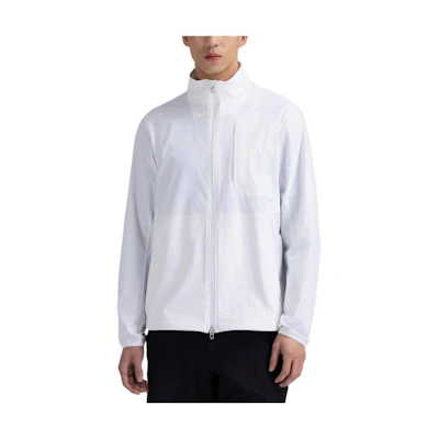 Lululemon Sojourn SS24 Zhou Guanyu White Zip-Up Jacket LM4ASVS