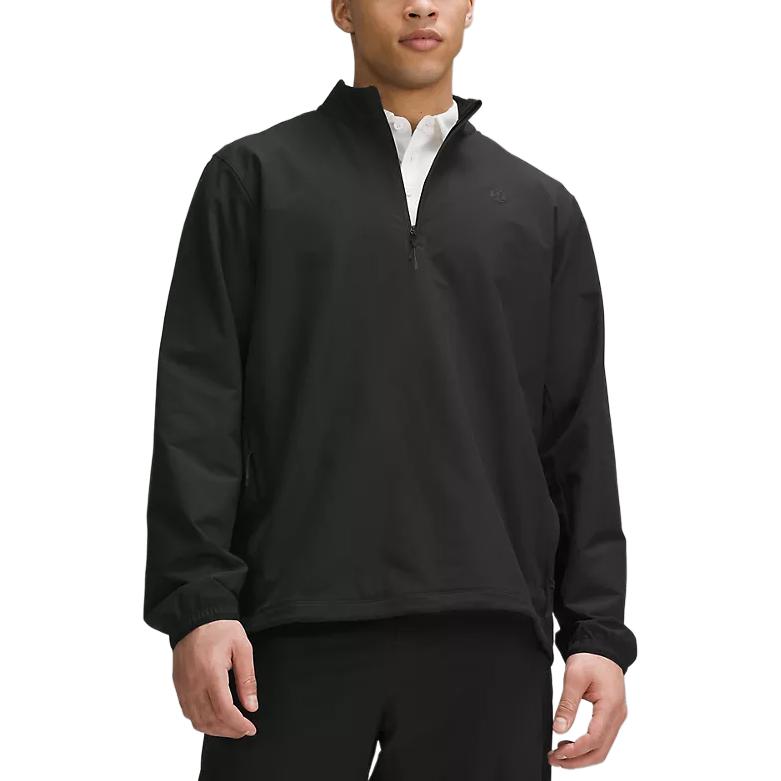 Lululemon Solid Color Loose-Fit Zipper Polo Shirt LM3ET2S