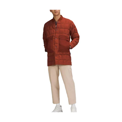 Lululemon Solid Color Stand Collar Long Sleeve Jacket LM4Al7S