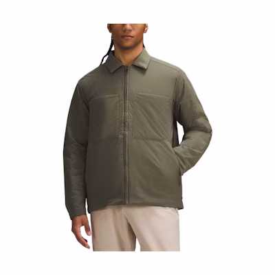 Lululemon Solid Color Utility Pocket Jacket Shirt LM4ANYS