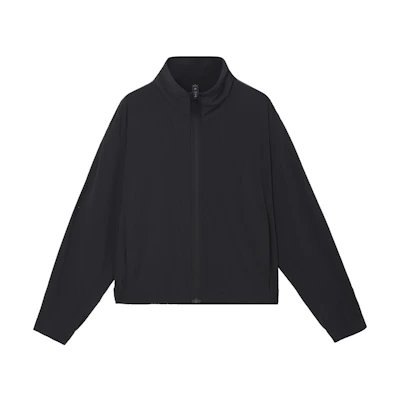 Lululemon Solid Color Workwear Zip-Up Jacket with Stand Collar LM3EYFS