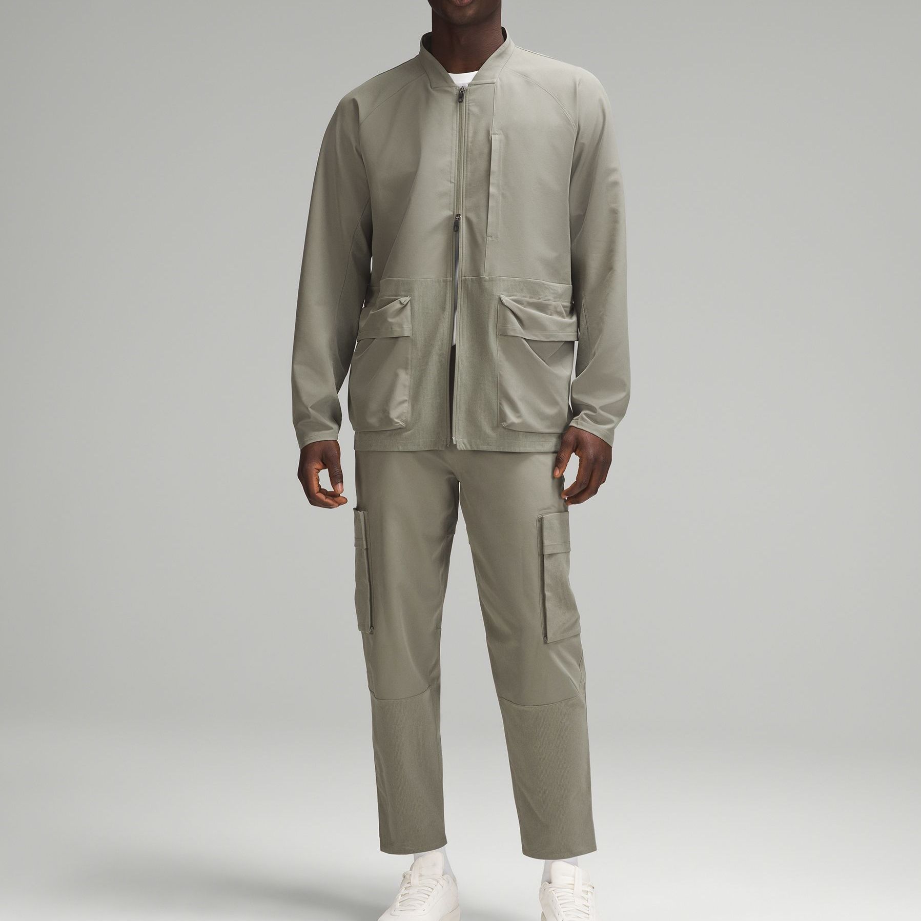 Sizing Lululemon Solid Color WovenAir™ Swift™ Breathable Long Sleeve Jacket LM3FCXS