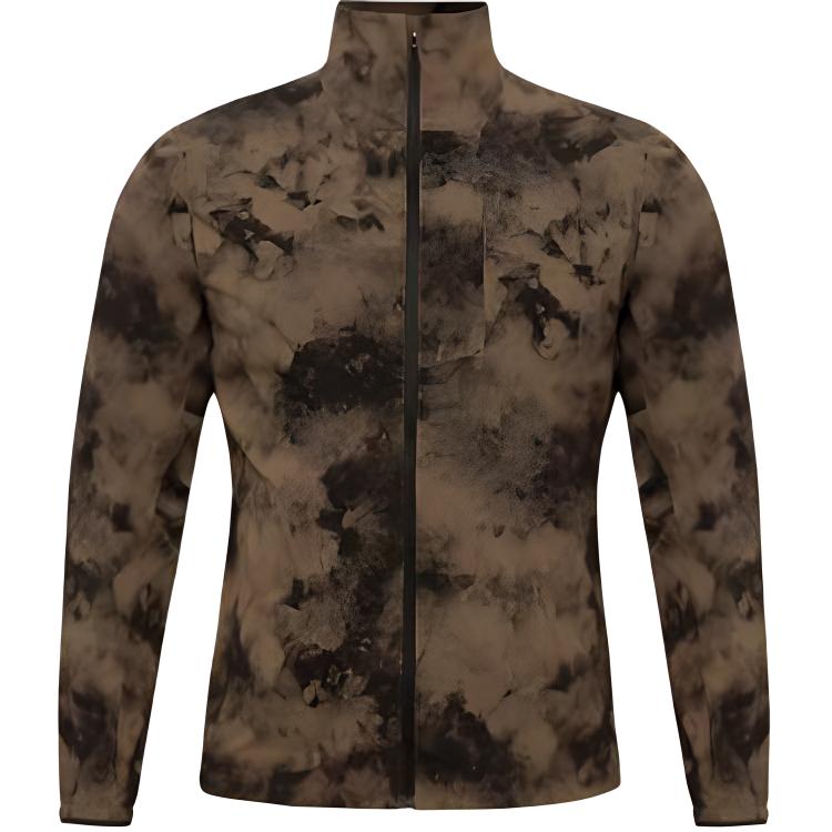 Lululemon SS22 Men’s Expeditionist Ventlight Tie-Dye Zip Jacket Yellow Brown LM4AGSS