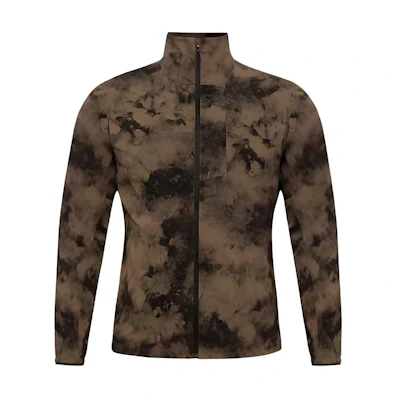 Lululemon SS22 Men’s Expeditionist Ventlight Tie-Dye Zip Jacket Yellow Brown LM4AGSS