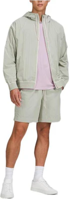 Lululemon SS22宽松版纯色拉链连帽夹克男女同款 LM3DYSA Order Lululemon SS22宽松版纯色拉链连帽夹克男女同款 LM3DYSA