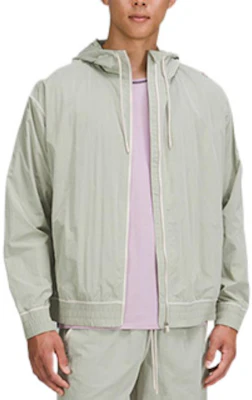 Lululemon SS22宽松版纯色拉链连帽夹克男女同款 LM3DYSA Lookbook Lululemon SS22宽松版纯色拉链连帽夹克男女同款 LM3DYSA