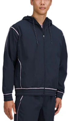 Lululemon SS22宽松版纯色拉链连帽夹克男女同款 LM3DYSA Sizing Lululemon SS22宽松版纯色拉链连帽夹克男女同款 LM3DYSA