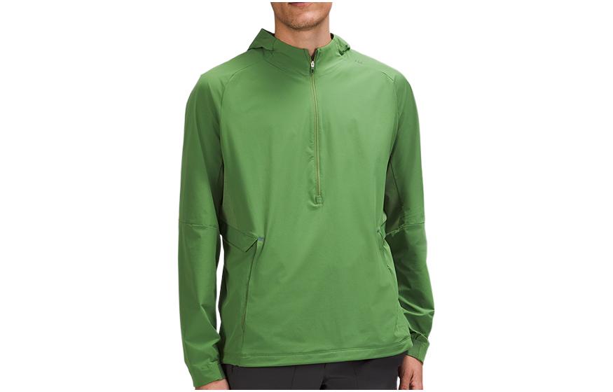 Lululemon SS22 WovenAir™ Fabric Zip Hoodie Jacket - Solid Color Outdoor Wear LM3DISS