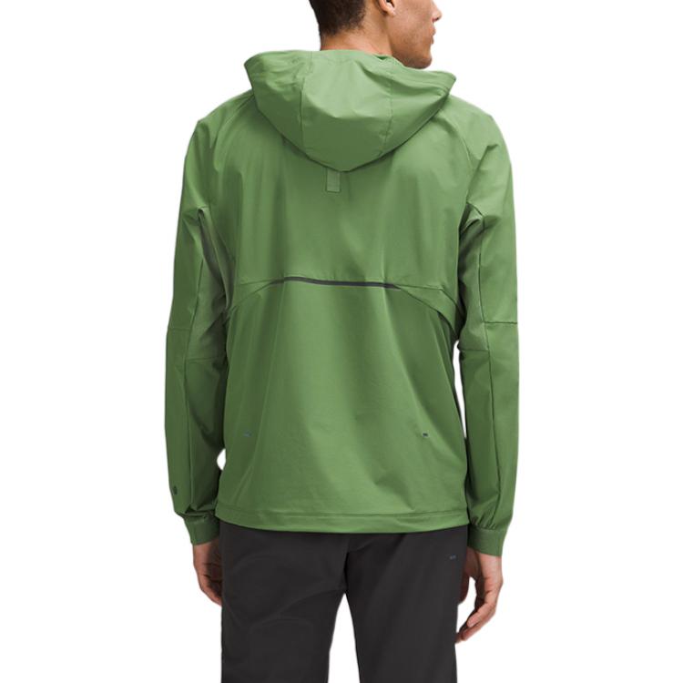 Cheap ルルレモン SS22 WovenAir™ ファブリックジップフーディージャケット - 無地アウトドアウェア LM3DISS