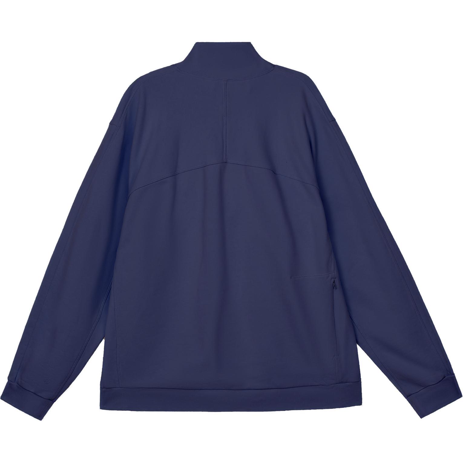 Sizing Lululemon SS23 法式抓绒半拉链運動上衣 復古運動風格 LM3EKCS