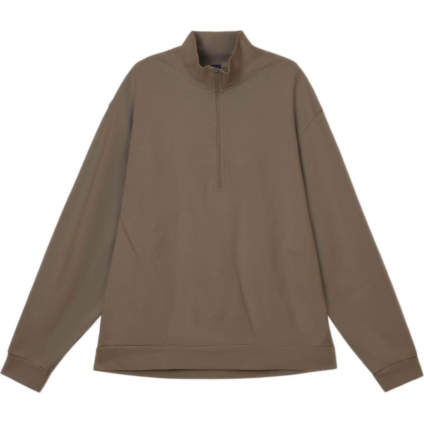 Cheap Lululemon SS23 法式抓绒半拉链運動上衣 復古運動風格 LM3EKCS