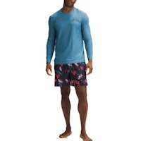 lululemon SS23 Waterside Graphic Print Long Sleeve Swimsuit for Men LM3EJLS lululemon SS23 Waterside Graphic Print Long Sleeve Swimsuit for Men LM3EJLS