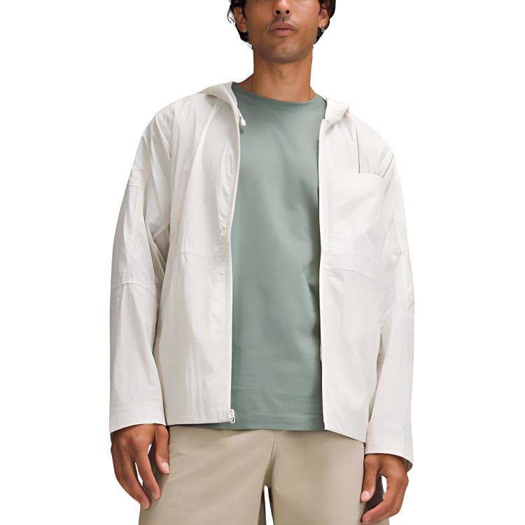 lululemon SS24 Relaxed-Fit Textured Zip-Up Hoodie Jacket 9" Series LM4AO4S