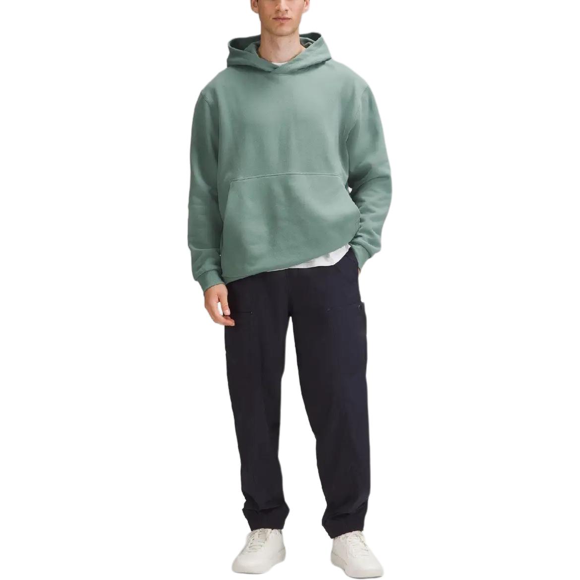 Details for Lululemon 男款稳态舒适连帽衫 FW24 长袖 潮汐蓝 LM3FOPS