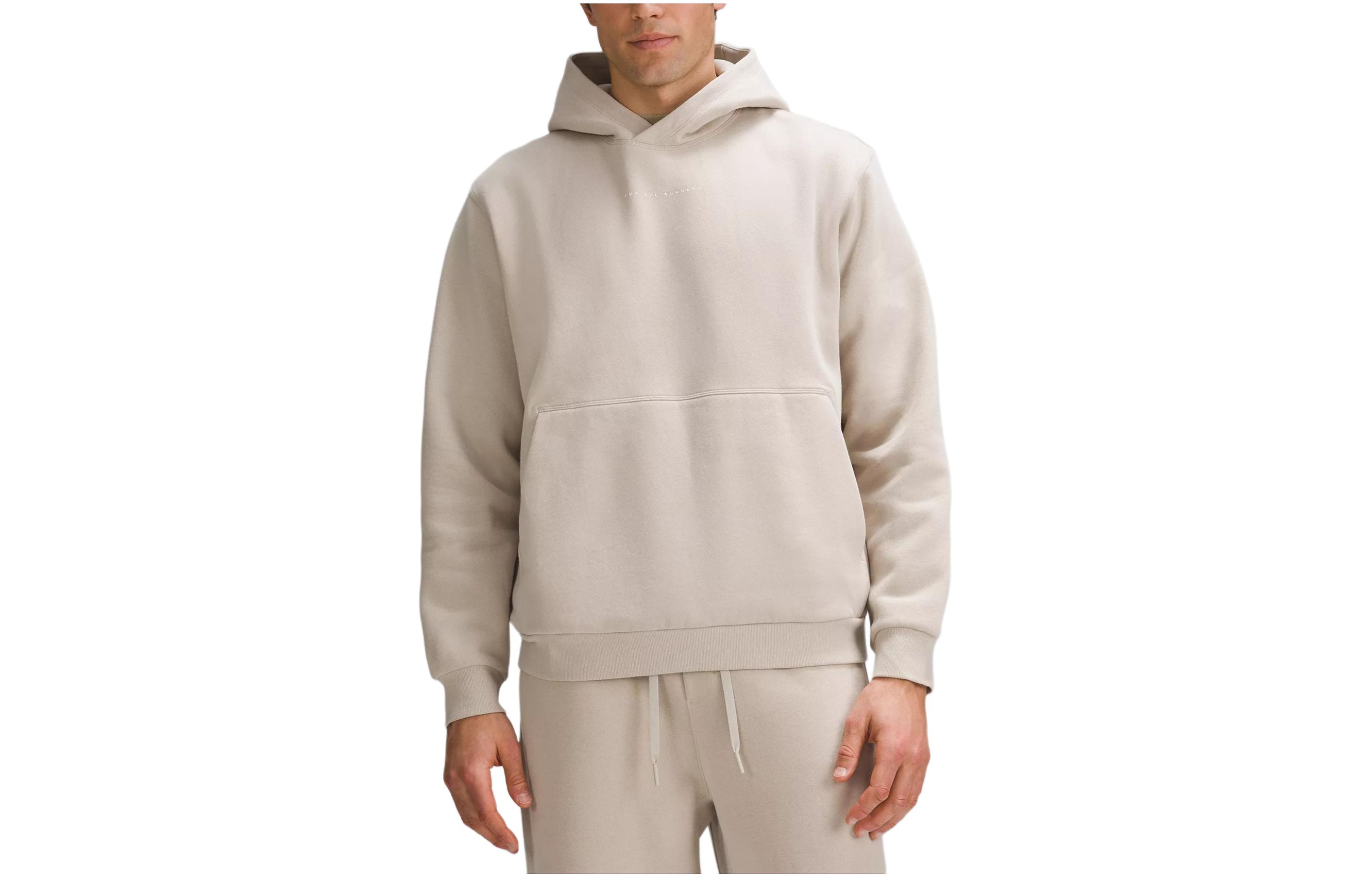 Lululemon Steady State Graphic Hoodie Mohave Brown Pullover LM3F09S