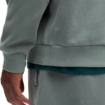 ルルレモン ステディステート ハーフジップ プルオーバー ユニセックス 軽量 通気性 ブラック LM3FAFS 3