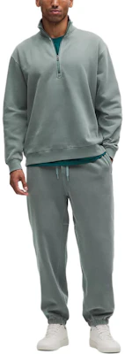 ルルレモン ステディステート ハーフジップ プルオーバー ユニセックス 軽量 通気性 ブラック LM3FAFS 1