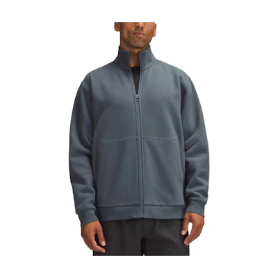 Lululemon Steady State SS24 Fleece Zip Jacket in Oil Blue LM3FASS
