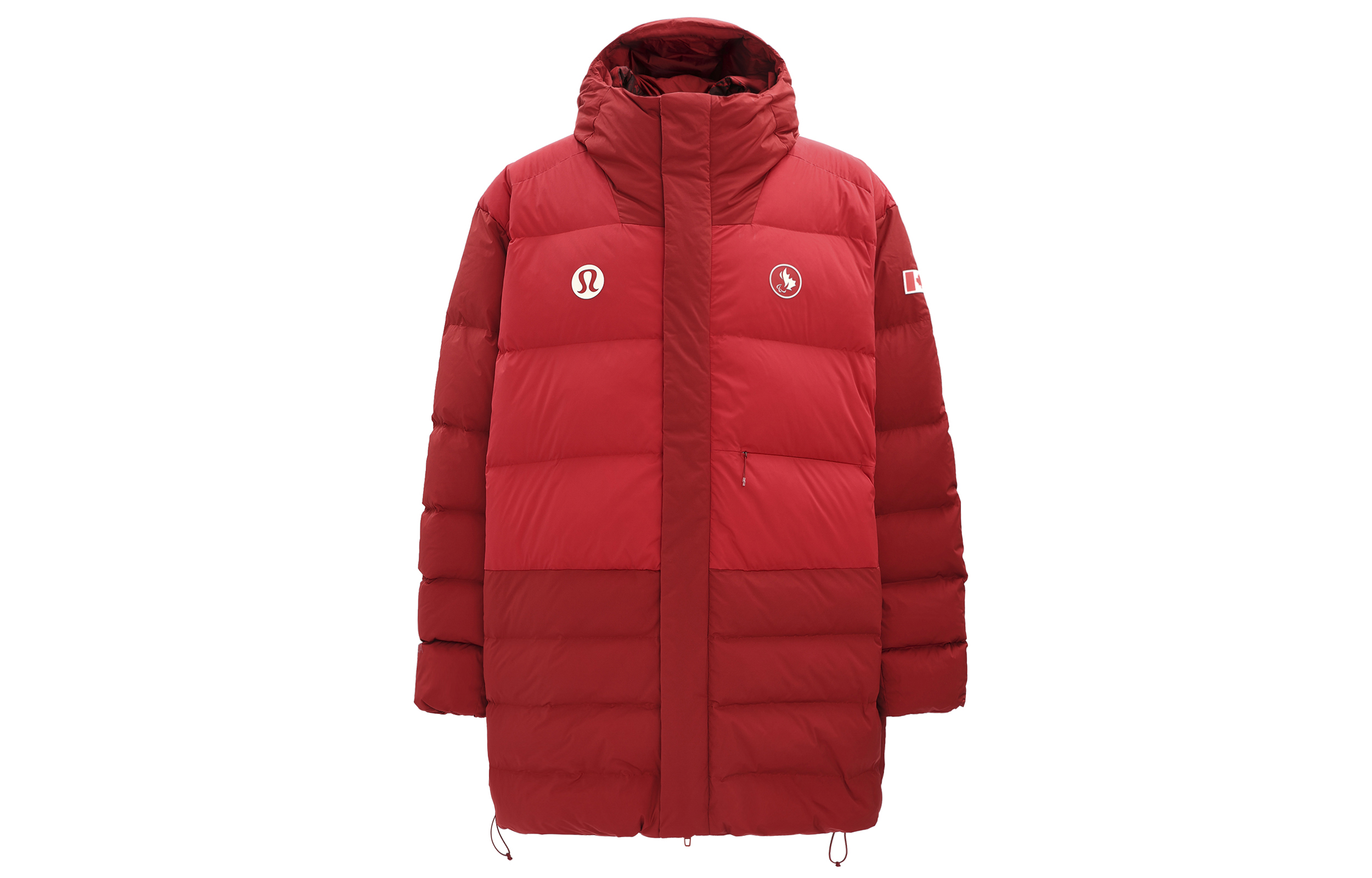 Lululemon Team Canada Down Jacket Red Olympic Winter Coat LM4AHLS
