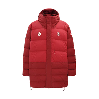 Lululemon Team Canada Down Jacket Red Olympic Winter Coat LM4AHLS