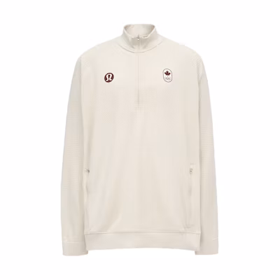 Lululemon Team Canada Engineered Warmth Jacket COC Logo Half-Zip LM3DEHS