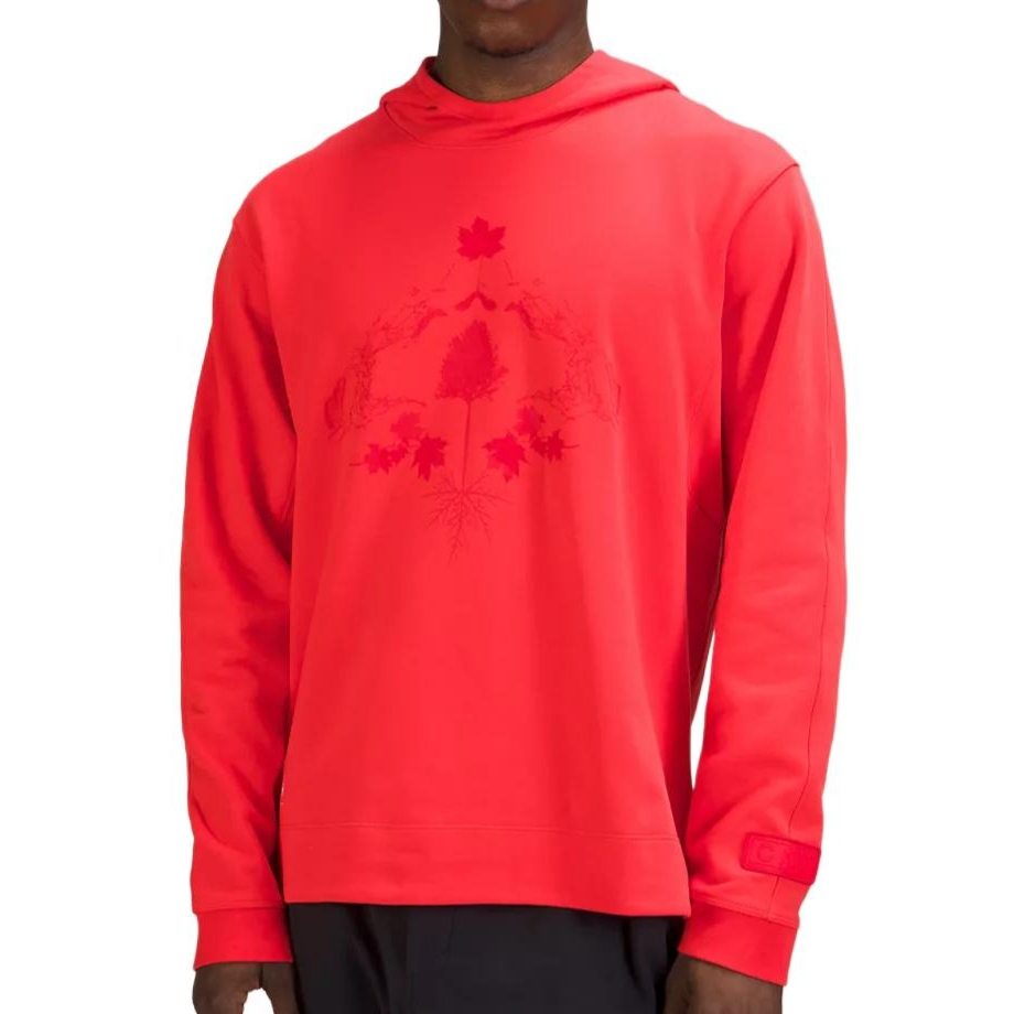 Lululemon Team Canada French Terry Oversized Hoodie - Carnation Red LM3EI3S