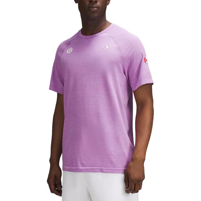 lululemon Team Canada Metal Vent Tech Solid Crewneck T-Shirt LM3EM4S