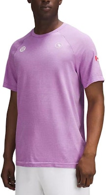 lululemon Team Canada Metal Vent Tech Solid Crewneck T-Shirt LM3EM4S Buy lululemon Team Canada Metal Vent Tech Solid Crewneck T-Shirt LM3EM4S