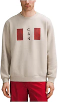 Lululemon Team Canada Unisex Relaxed Olympic Crewneck Sweatshirt Desert Sand LM3FGSS Lululemon Team Canada Unisex Relaxed Olympic Crewneck Sweatshirt Desert Sand LM3FGSS