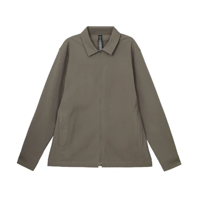 Lululemon Tech Woven Solid Zip-Up Collared Long Sleeve Jacket LM3DKTS