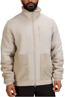 Lululemon Textured Solid Color Zip-Up Jacket with Pockets for Men LM4AECS Lululemon Textured Solid Color Zip-Up Jacket with Pockets for Men LM4AECS