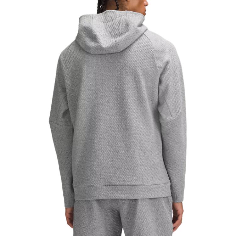 lululemon Textured Solid Double-Knit Pullover Hoodie Long Sleeve LM3EOZS 圖 3